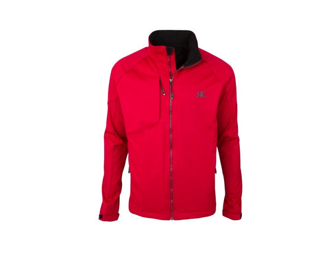 White Mens Zipper Front Jacket - The Vail II