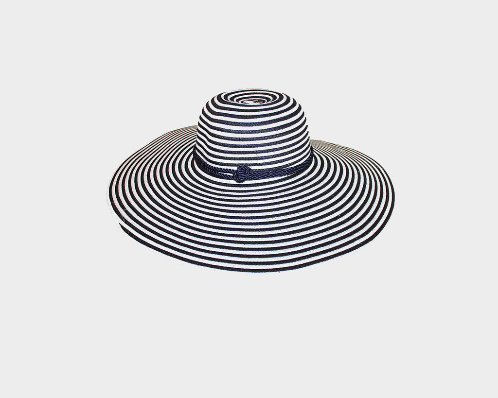 Stripe Sun Hat - The St. Tropez