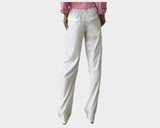 B. White trouser Pants - The St. Barths