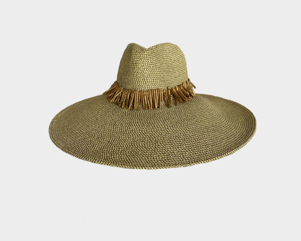 Two-tone Large Sun Hat - The Cannes