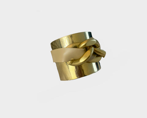 Gold Metal Cuff  - The Milan Collection