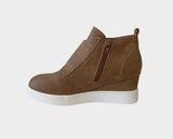 1. The Toasted Chestnut Wedge Sneakers - The Milano