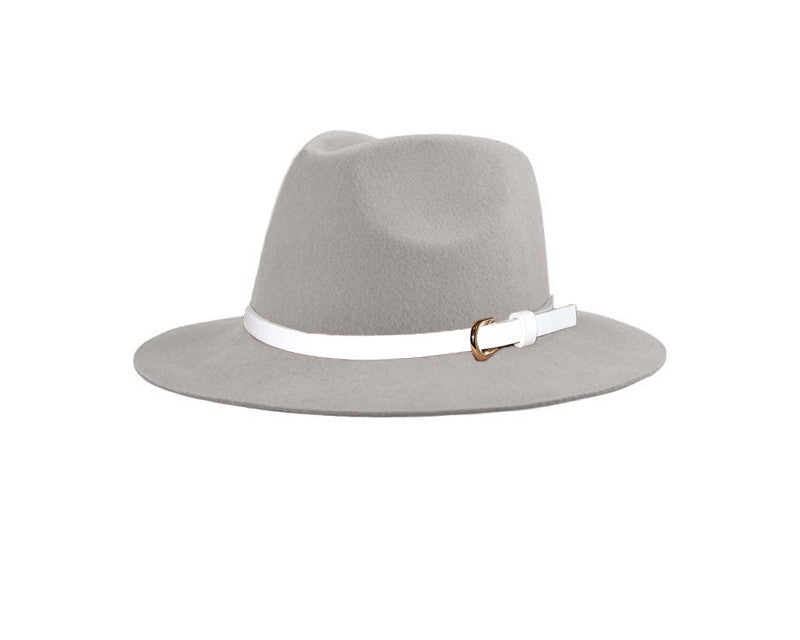Wool Fedora Style Hat - The London