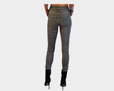 Dark Gray stretch skinny jeans - The Madison Avenue