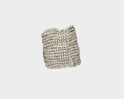 Taupe Cascade beads bracelet - The Milan