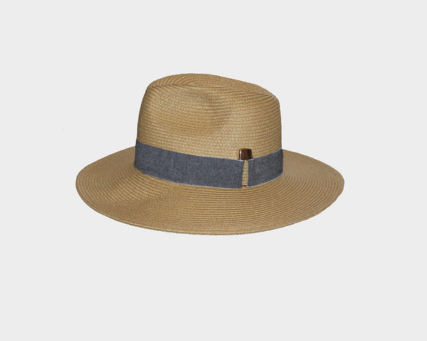 Tan Panama Sun Hat - The St. Tropez