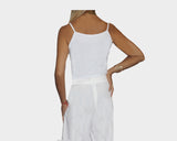 White Camisole Top - The Hamptons