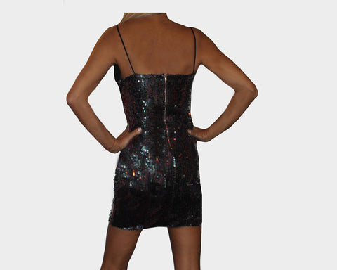 72 Opalescent Dark Sparkle Dress - The Park Avenue