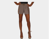 1. Toffee Linen Stretch Waist Shorts- The Cap D’Antibes