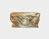 49 Voyageur Champagne Royale Gold Weekender Bag - The Milano