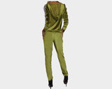 6 Lime Green Jog Suit - The St. Bart