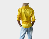 Jaune Canari long Sleeve Shirt - The Milano