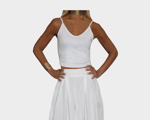 White Camisole Top - The Hamptons