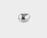 The Circle of Love Dome Shape Silver Ring- The Milano