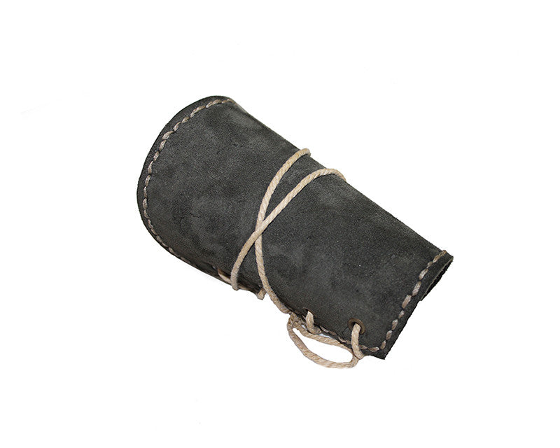 Olive green Suede Reversible Cuff - The Monaco
