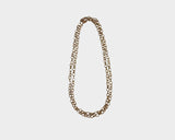 6 Medium Link Long Sautoir Multi Layer Gold Necklace - The Milano